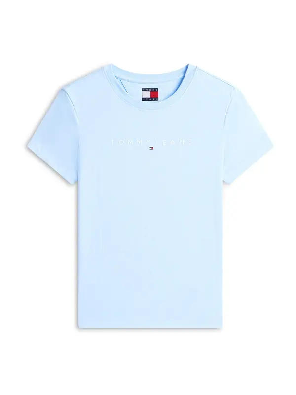 Tommy Jeans Plus Tommy Jeans Plus Majica  svetlo modra / bela