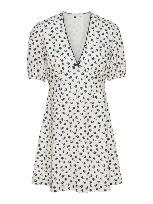 Tommy Jeans Tommy Jeans Poletna obleka  marine / bela