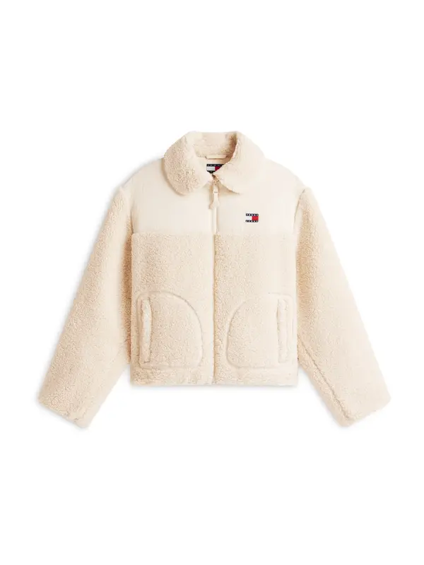 Tommy Jeans Tommy Jeans Prehodna jakna  bela