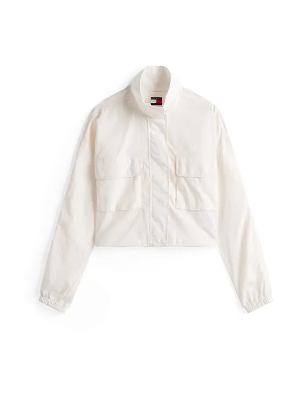 Tommy Jeans Tommy Jeans Prehodna jakna  bela