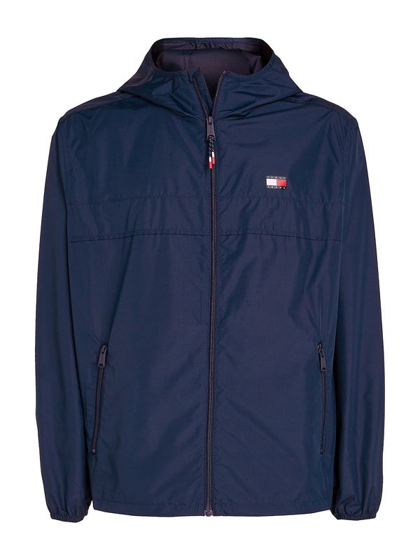 Tommy Jeans Tommy Jeans Prehodna jakna 'Chicago'  mornarska / rdeča / bela