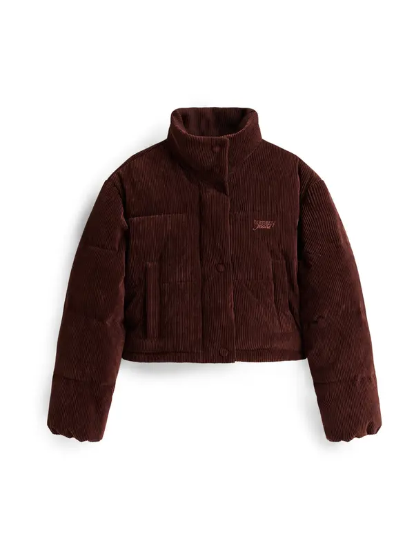 Tommy Jeans Tommy Jeans Prehodna jakna  čokolada