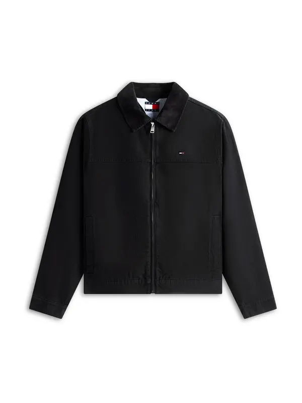 Tommy Jeans Tommy Jeans Prehodna jakna  črna