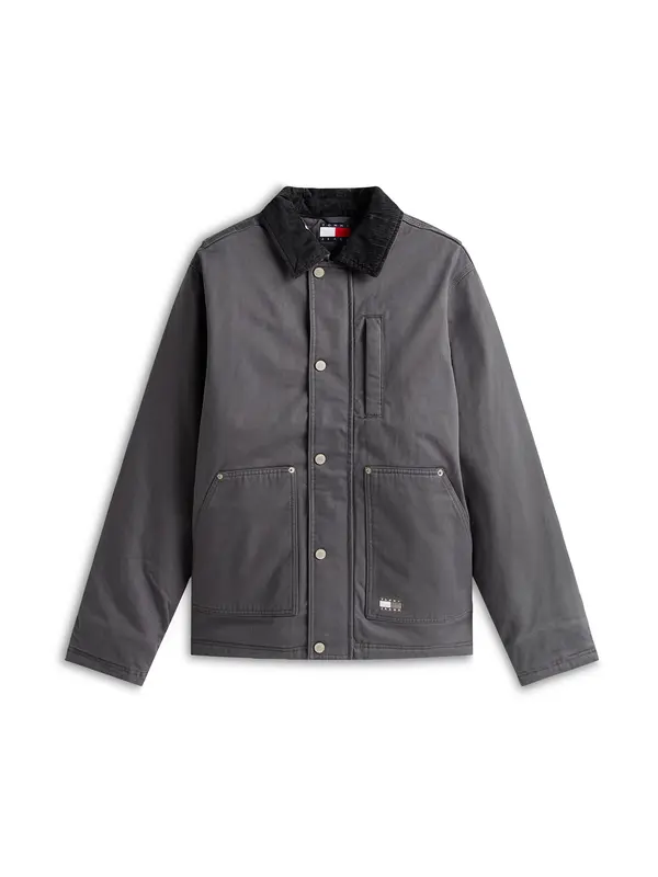 Tommy Jeans Tommy Jeans Prehodna jakna  črna