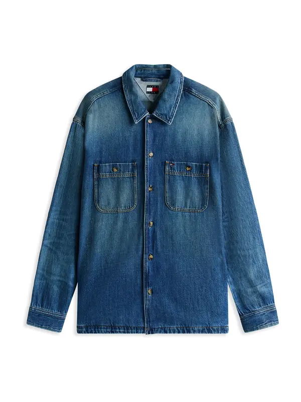 Tommy Jeans Tommy Jeans Prehodna jakna  ecru / moder denim