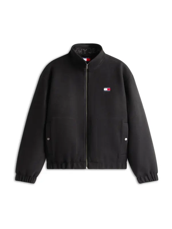 Tommy Jeans Tommy Jeans Prehodna jakna 'Essential'  črna