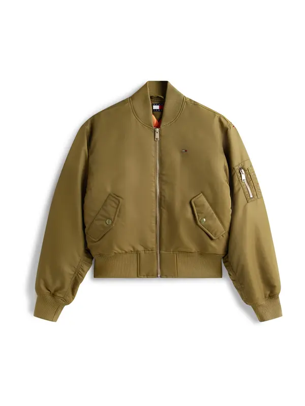 Tommy Jeans Tommy Jeans Prehodna jakna 'ESSENTIAL'  oliva