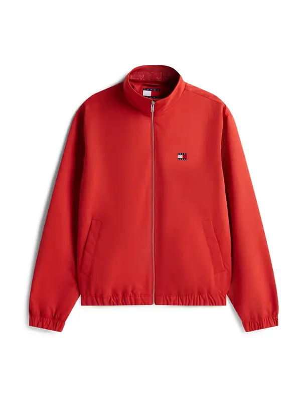Tommy Jeans Tommy Jeans Prehodna jakna 'ESSENTIAL'  rdeča