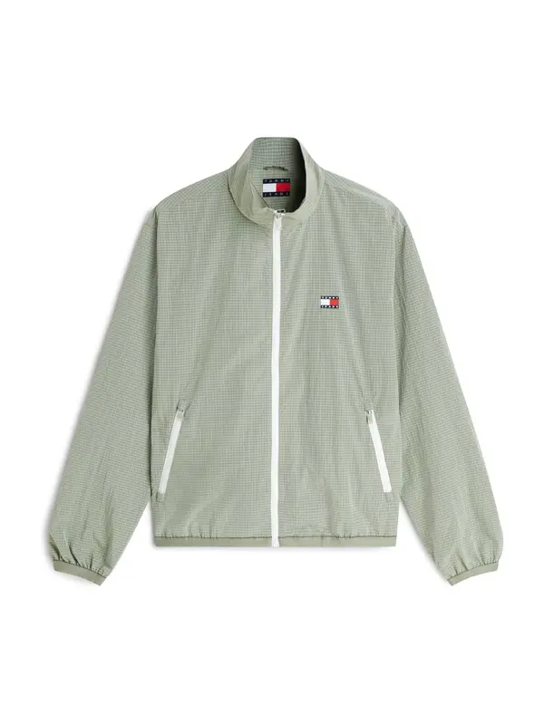 Tommy Jeans Tommy Jeans Prehodna jakna 'ESSENTIAL'  zelena
