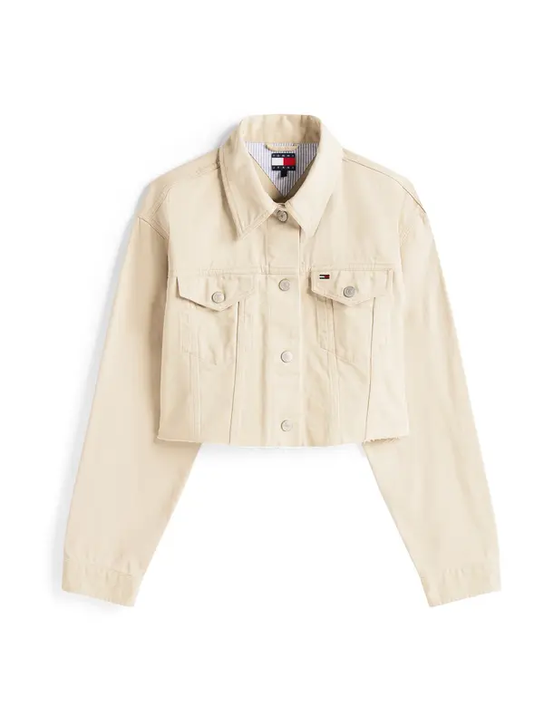Tommy Jeans Tommy Jeans Prehodna jakna  marine / kaki / rdeča / bela