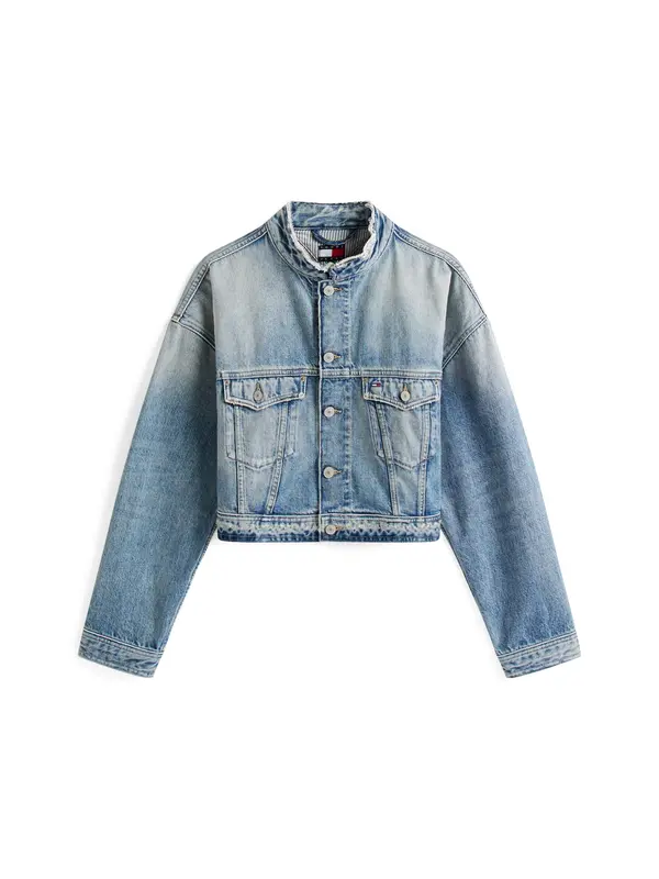 Tommy Jeans Tommy Jeans Prehodna jakna  moder denim