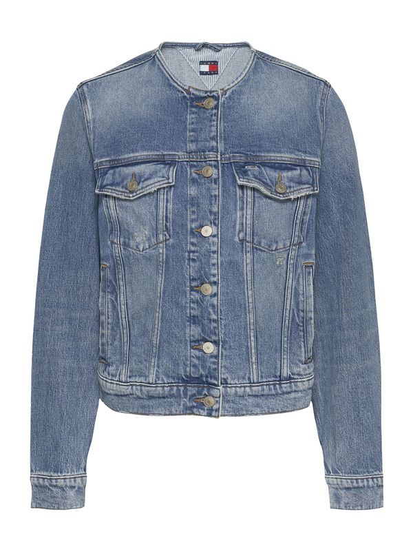 Tommy Jeans Tommy Jeans Prehodna jakna  moder denim