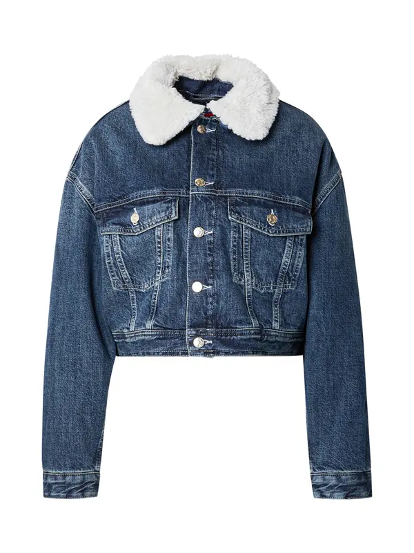 Tommy Jeans Tommy Jeans Prehodna jakna  moder denim