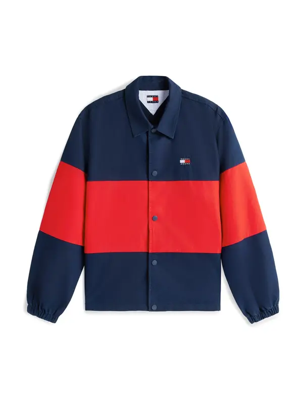 Tommy Jeans Tommy Jeans Prehodna jakna  mornarska / rdeča
