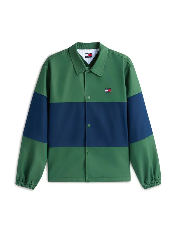 Tommy Jeans Tommy Jeans Prehodna jakna  mornarska / temno modra / temno zelena / bela