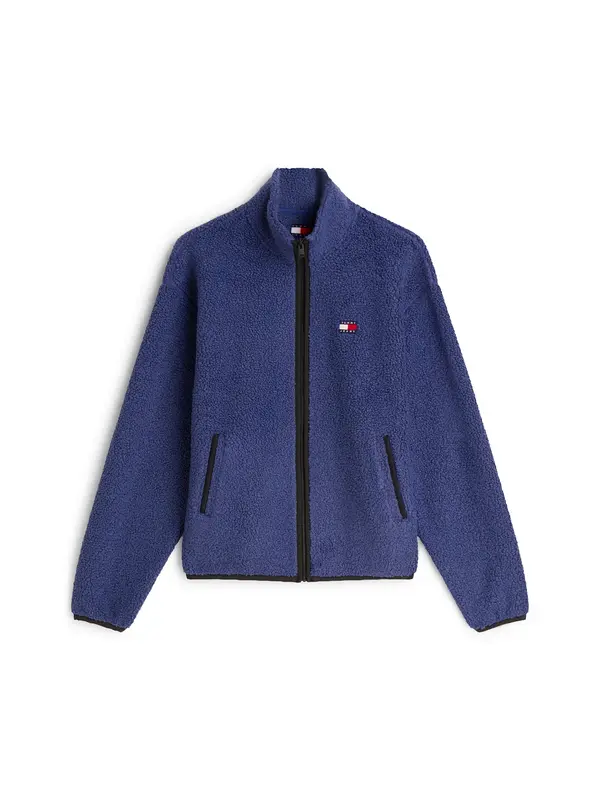 Tommy Jeans Tommy Jeans Prehodna jakna 'Tommy Badge Relaxed Zip-thru'  encijan
