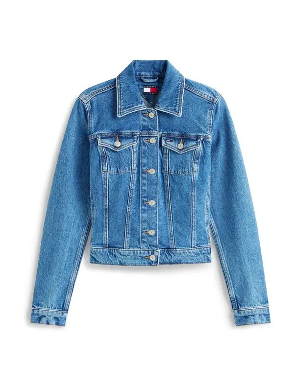 Tommy Jeans Tommy Jeans Prehodna jakna 'VIVIANNE'  moder denim