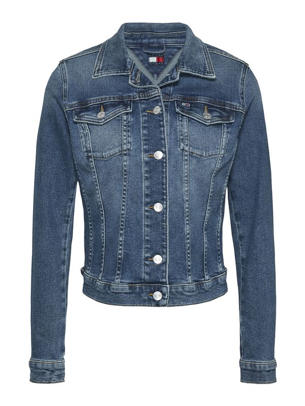 Tommy Jeans Tommy Jeans Prehodna jakna 'VIVIANNE'  moder denim