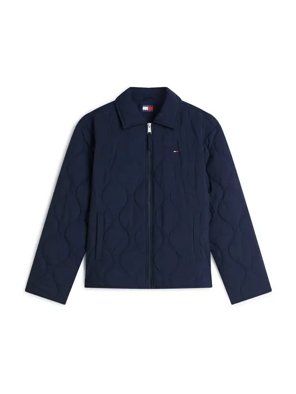 Tommy Jeans Tommy Jeans Prehodna jakna 'Water Repellent Quilted Relaxed'  mornarska
