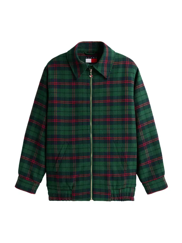 Tommy Jeans Tommy Jeans Prehodna jakna  zelena