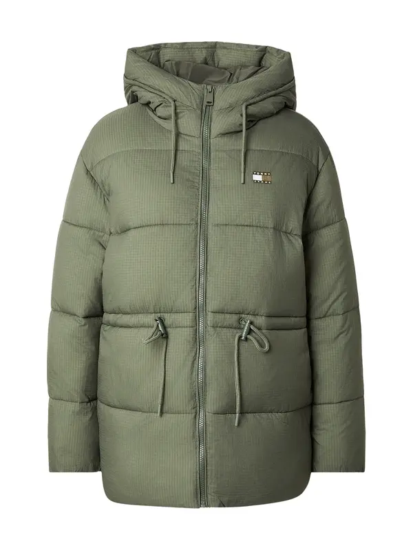 Tommy Jeans Tommy Jeans Prehodna jakna  zelena
