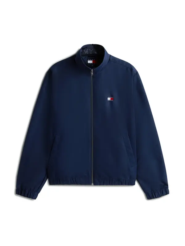 Tommy Jeans Tommy Jeans Prehodna jakna 'Zip-thru'  mornarska / rdeča / bela