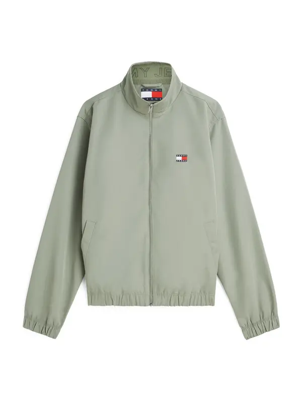 Tommy Jeans Tommy Jeans Prehodna jakna 'Zip-thru'  pastelno zelena