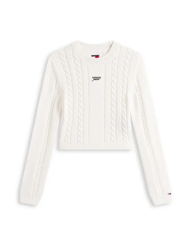 Tommy Jeans Tommy Jeans Pulover  bela