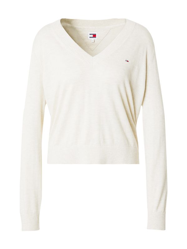 Tommy Jeans Tommy Jeans Pulover 'ESSENTIAL'  kremna