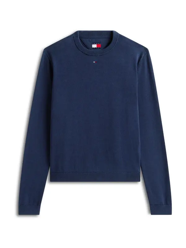 Tommy Jeans Tommy Jeans Pulover 'Flag Embroidery'  mornarska / rdeča / bela