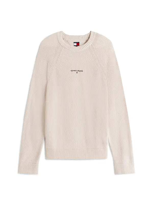Tommy Jeans Tommy Jeans Pulover  kremna / mornarska