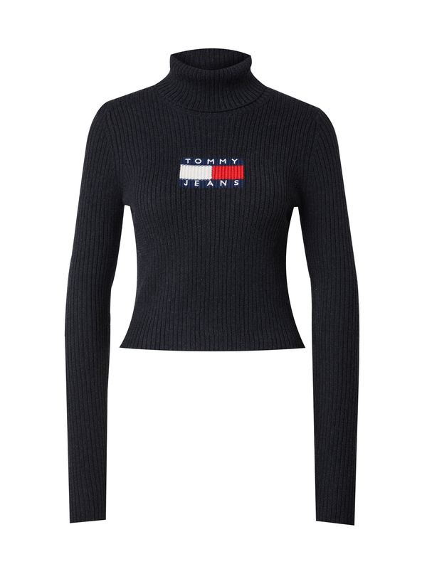 Tommy Jeans Tommy Jeans Pulover  marine / čokolada / krvavo rdeča / bela