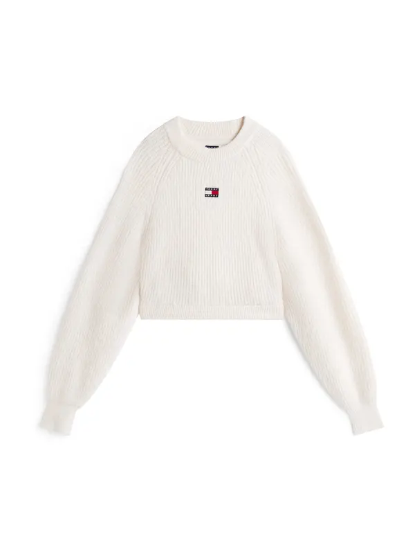 Tommy Jeans Tommy Jeans Pulover  marine / rdeča / bela