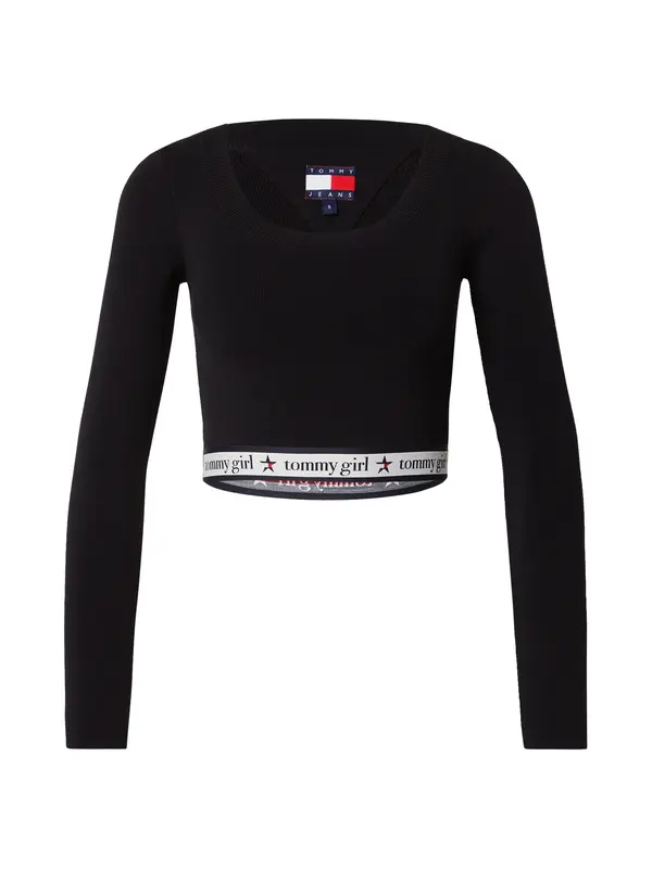 Tommy Jeans Tommy Jeans Pulover  marine / rdeča / črna / bela