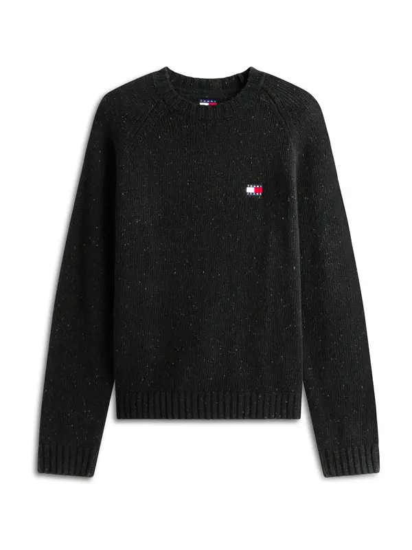 Tommy Jeans Tommy Jeans Pulover  mornarska / živo rdeča / črna / bela