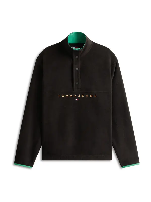 Tommy Jeans Tommy Jeans Pulover  pesek / črna