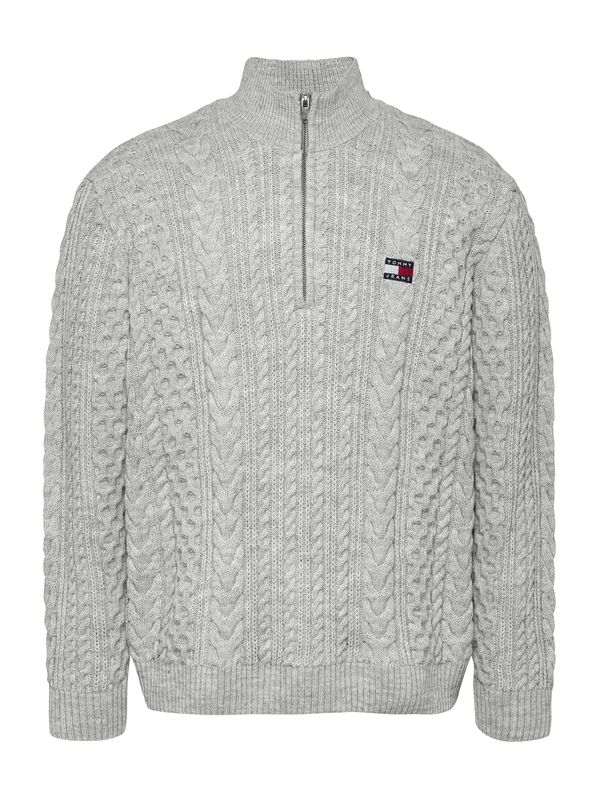 Tommy Jeans Tommy Jeans Pulover  siva