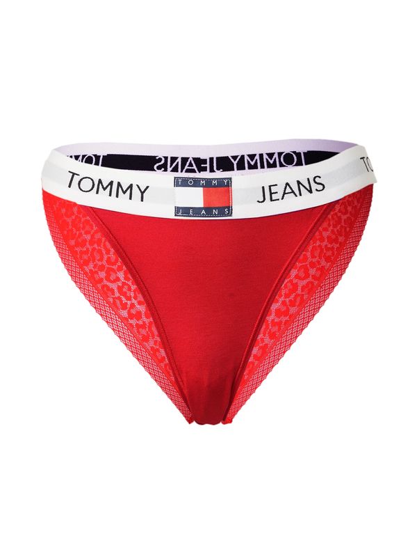 Tommy Jeans Tommy Jeans Spodnje hlačke  mornarska / rdeča / off-bela