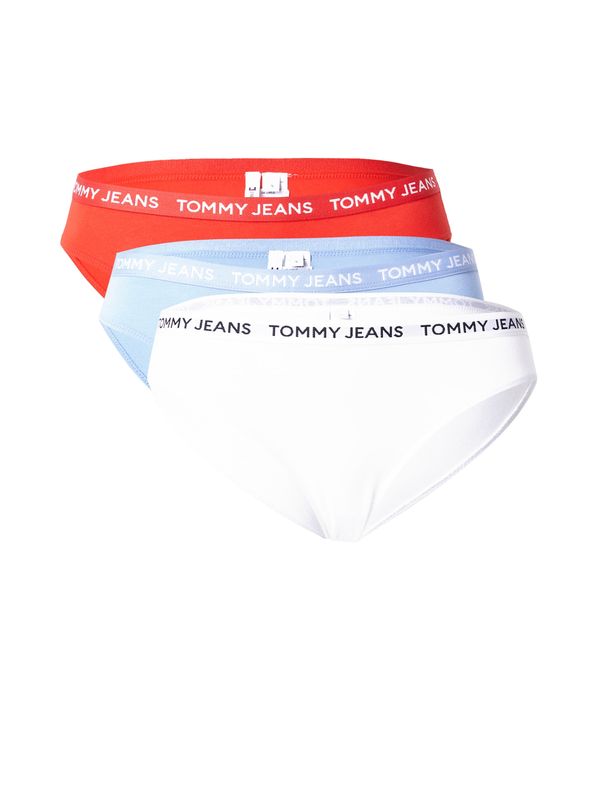 Tommy Jeans Tommy Jeans Spodnje hlačke  svetlo modra / rdeča / črna / bela