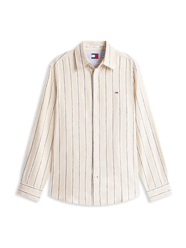 Tommy Jeans Tommy Jeans Srajca  bež / modra