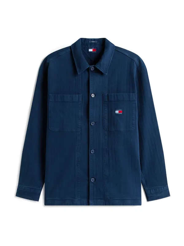 Tommy Jeans Tommy Jeans Srajca 'ESSENTIAL'  mornarska / rdeča / bela