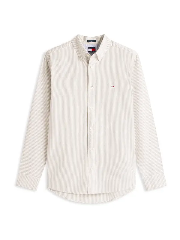 Tommy Jeans Tommy Jeans Srajca  oliva / bela