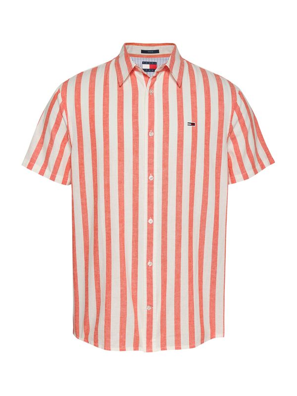 Tommy Jeans Tommy Jeans Srajca  oranžna / off-bela