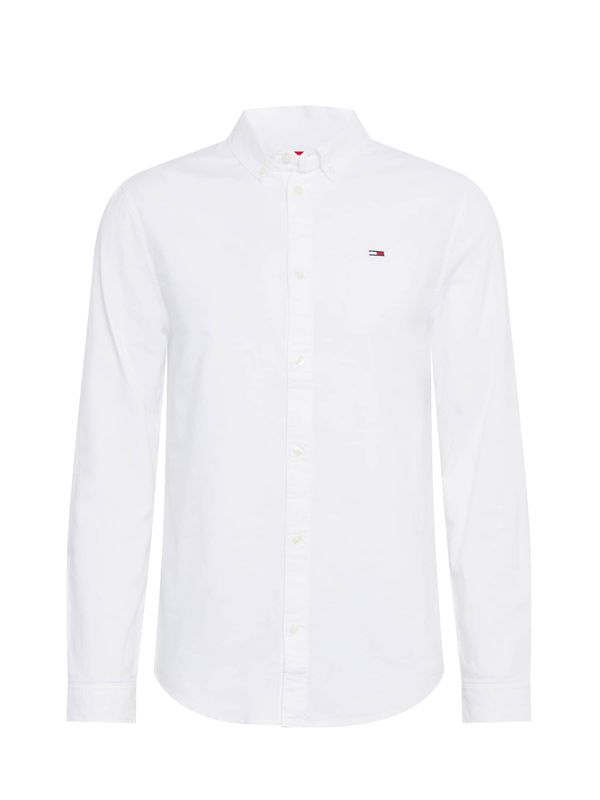 Tommy Jeans Tommy Jeans Srajca 'Oxford'  mornarska / svetlo rdeča / bela