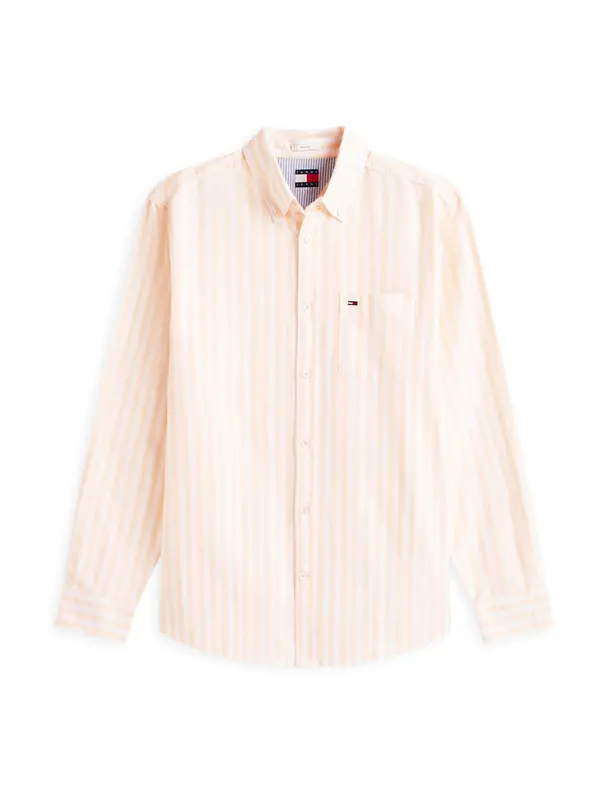 Tommy Jeans Tommy Jeans Srajca  pastelno oranžna / bela
