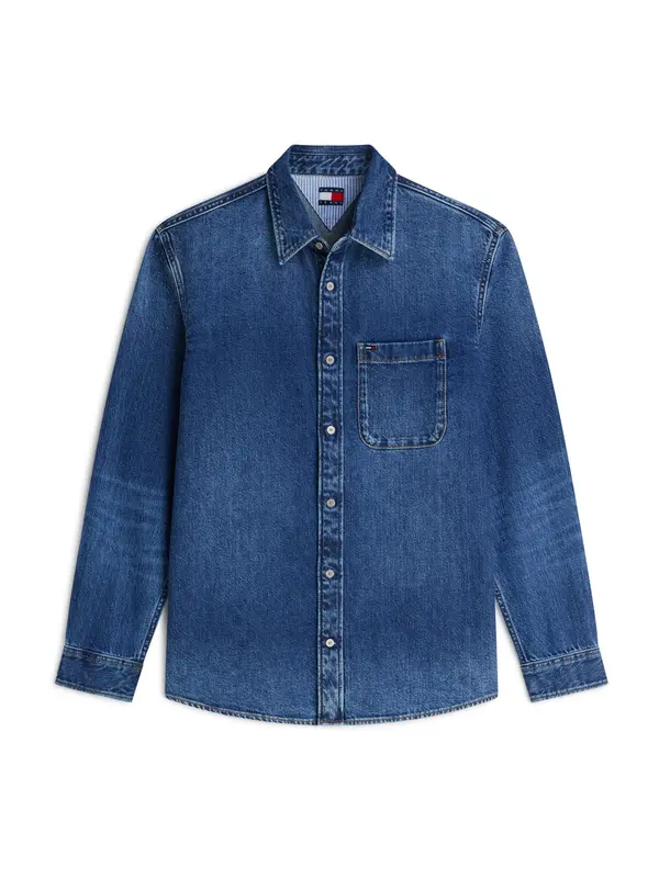 Tommy Jeans Tommy Jeans Srajca 'Regular Fit'  temno modra