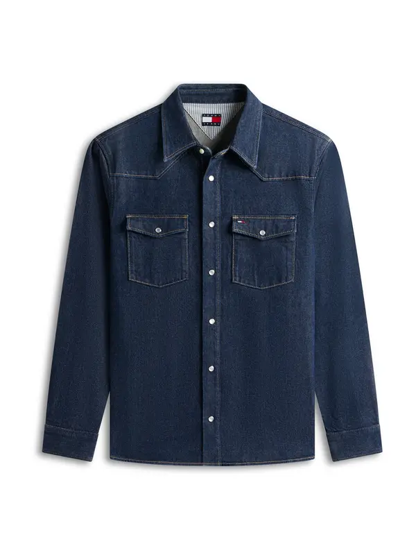 Tommy Jeans Tommy Jeans Srajca  temno modra