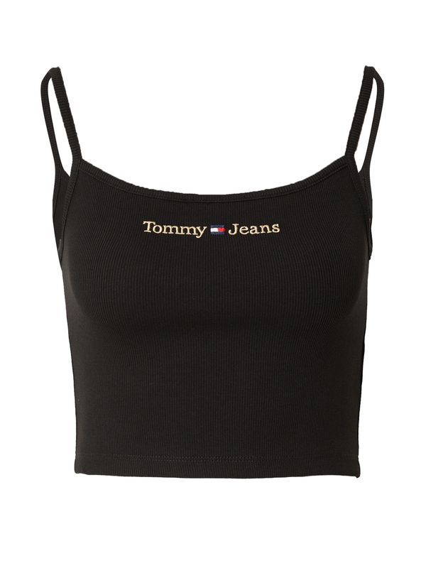 Tommy Jeans Tommy Jeans Top  črna
