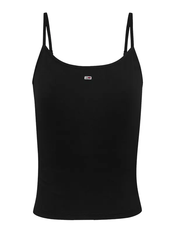 Tommy Jeans Tommy Jeans Top 'Essential'  črna