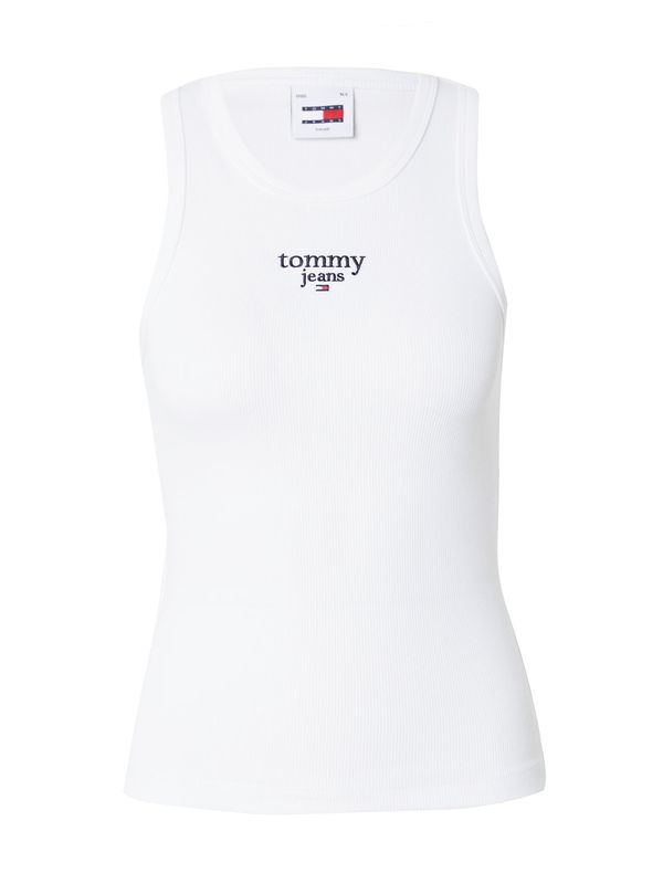 Tommy Jeans Tommy Jeans Top 'Essential'  mornarska / rdeča / bela